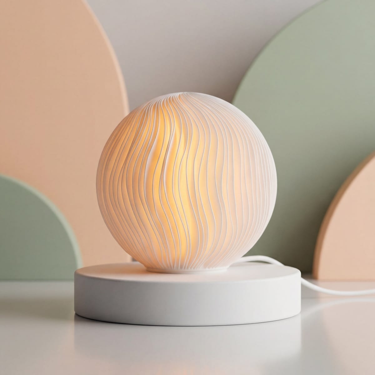 LEORA O5 Wind - 3D Baskı Dekoratif Ürün 