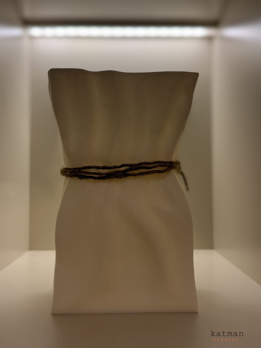 A4 Saksı Beyaz - 3D Baskı Dekoratif Ürün Görünüm 2