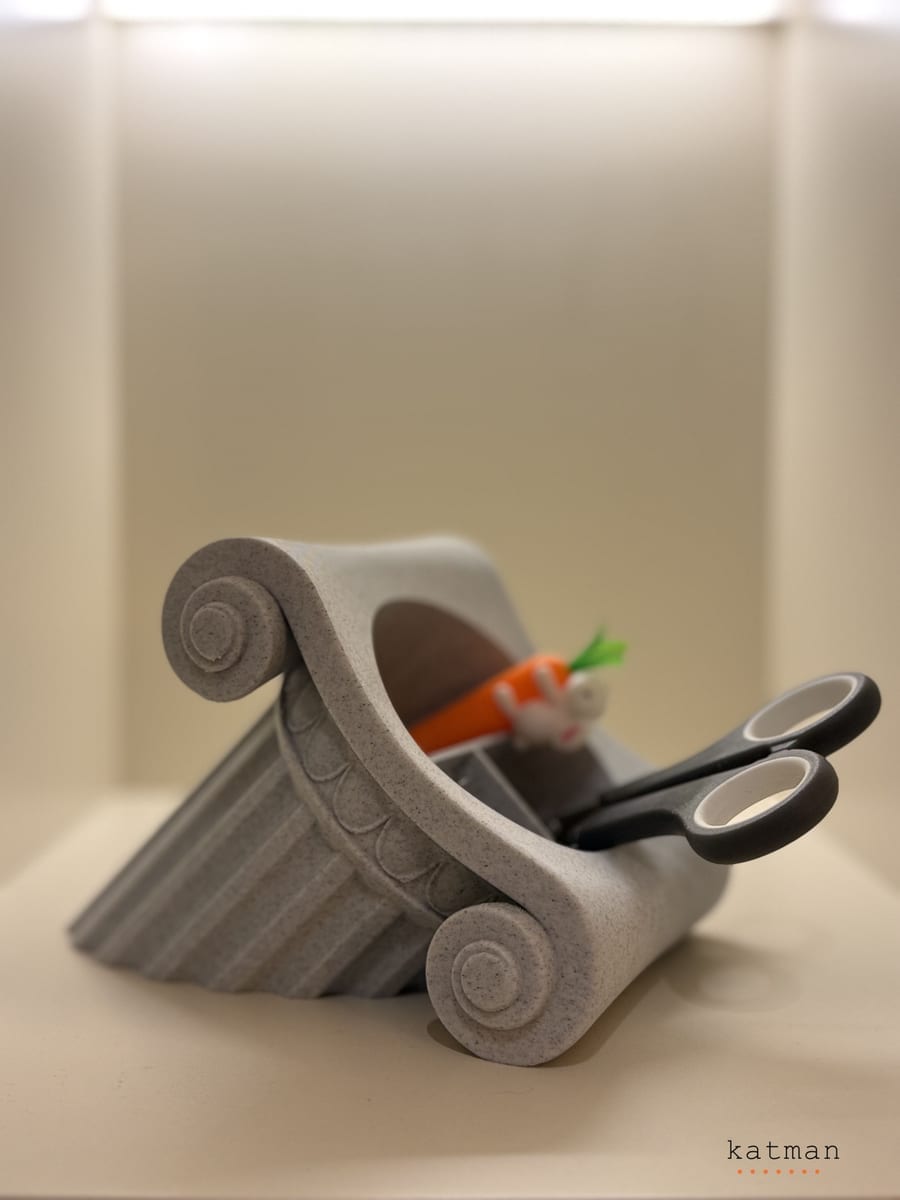 Antik Kalemlik - 3D Baskı Dekoratif Ürün Görünüm 2