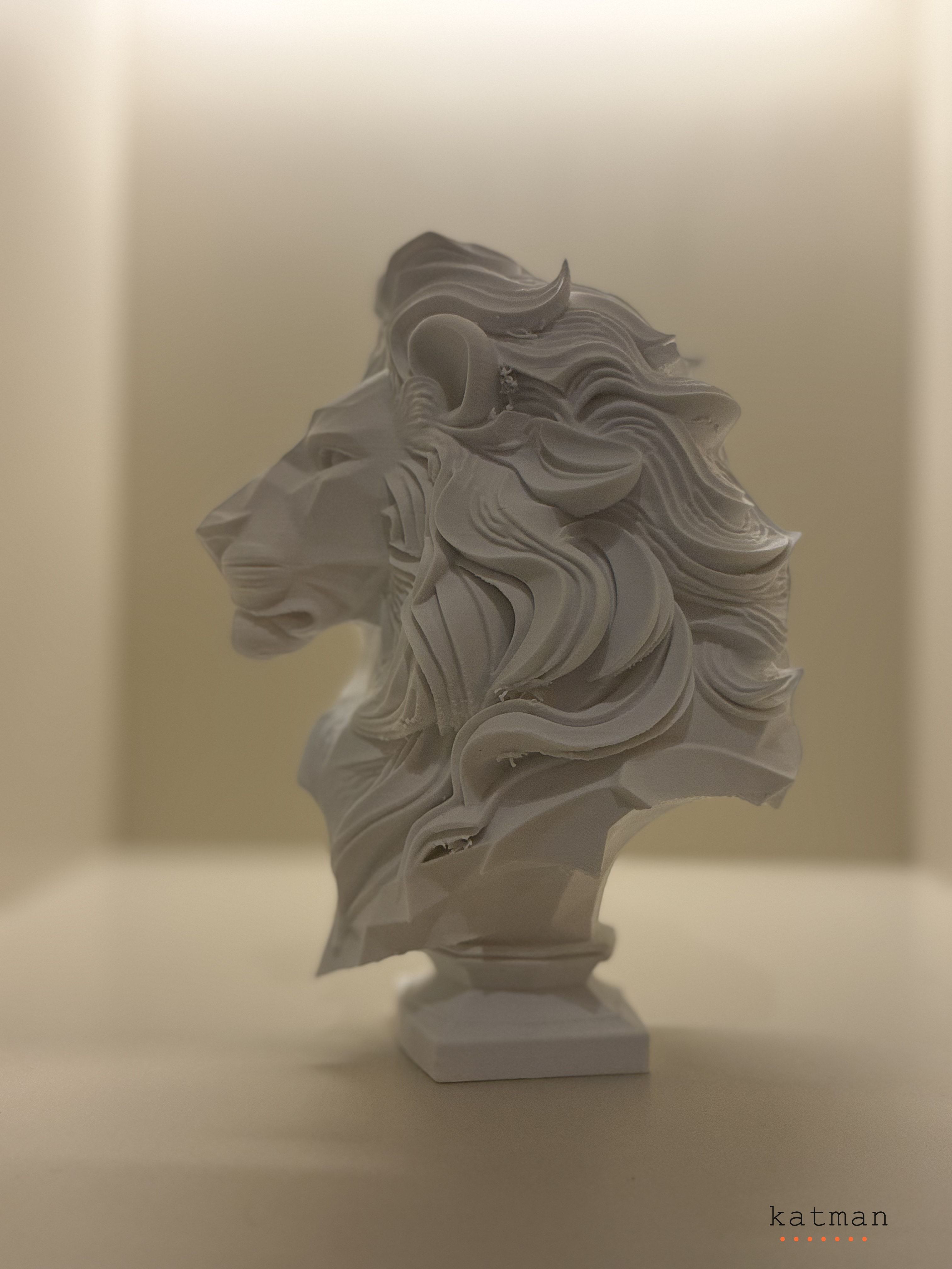 Aslan Büst - Detay Görünüm 2