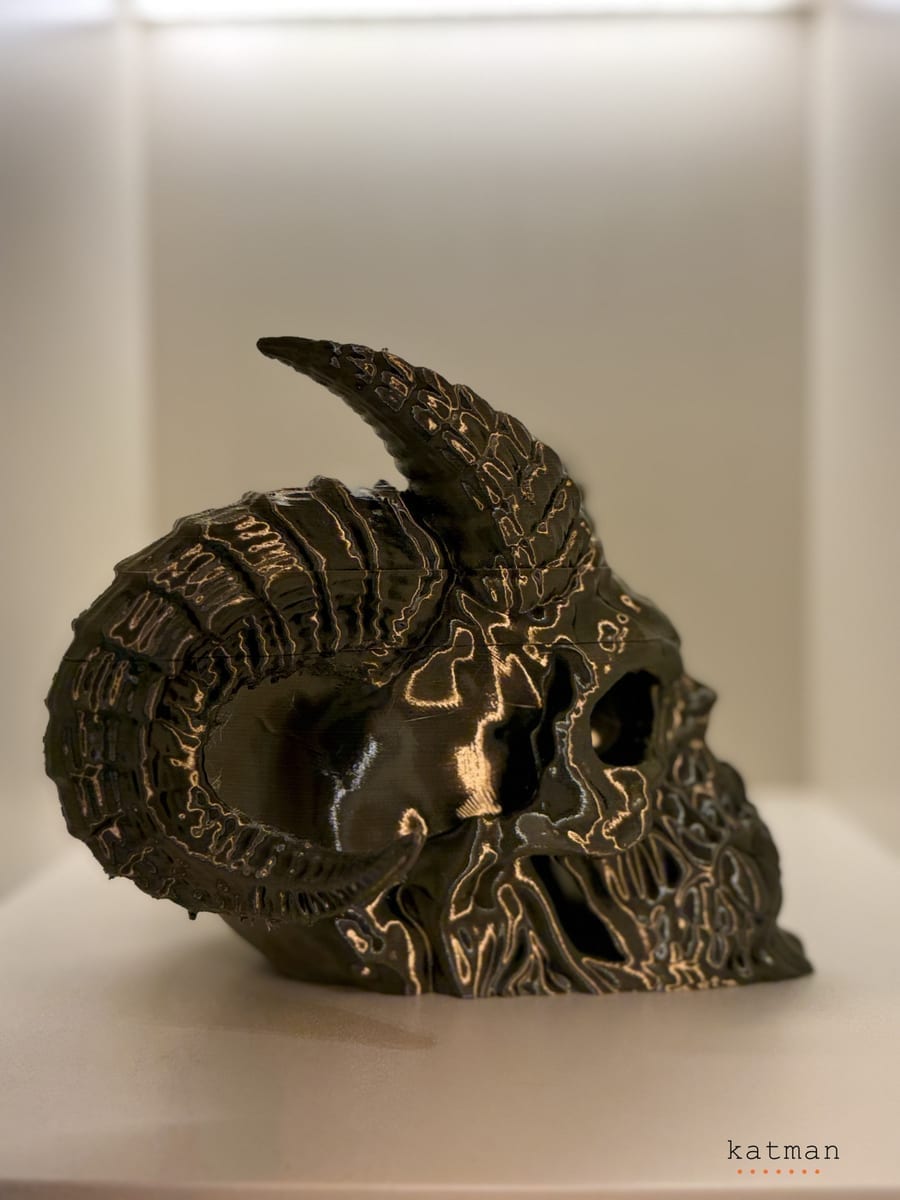 Bronz Kurukafa Dekorasyon