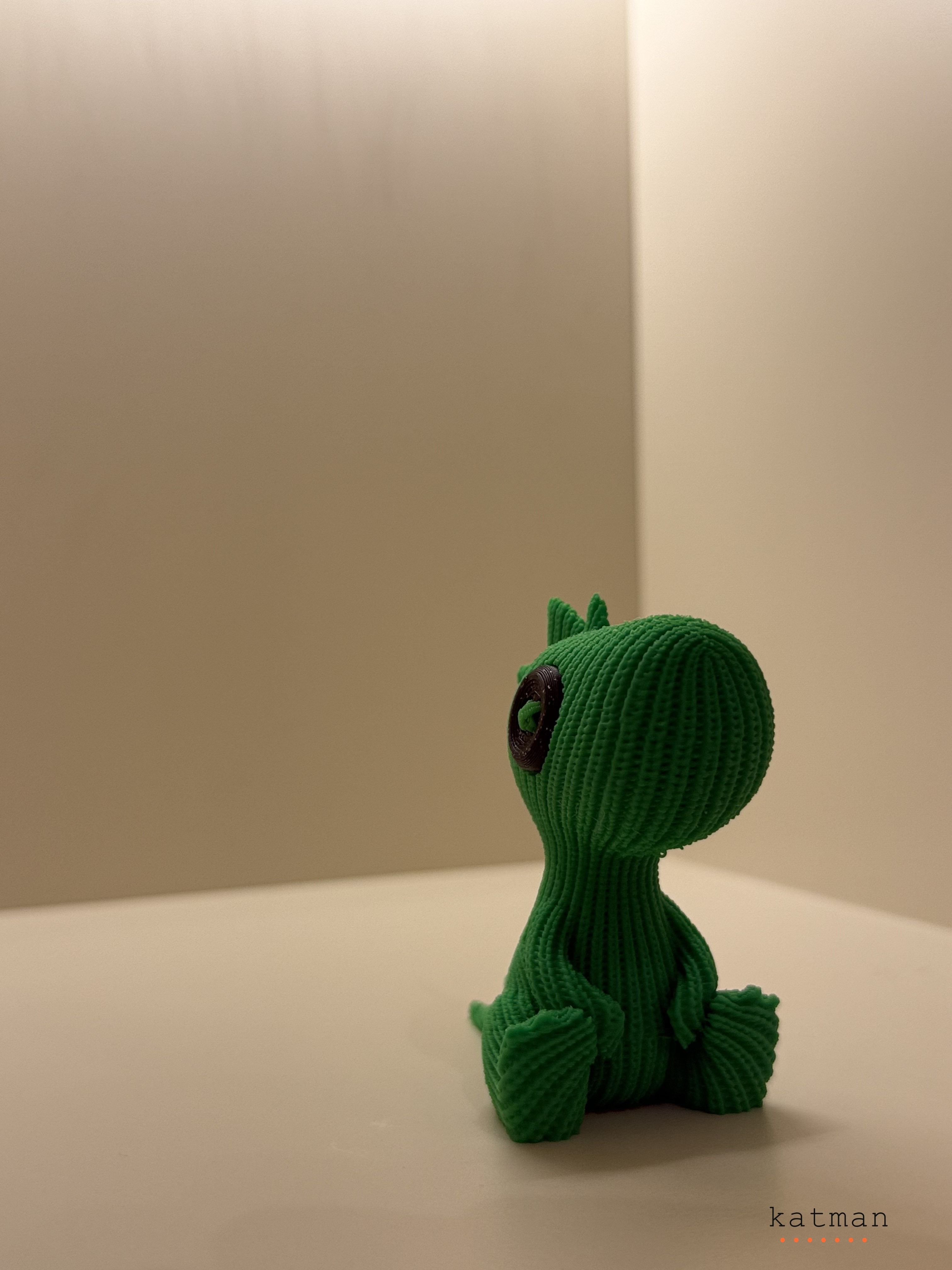 Dikişli Dinozor - Detay Görünüm 2