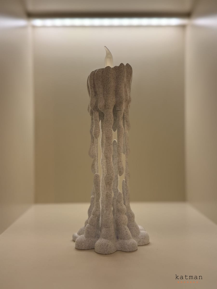 Eriyen Mumluk - 3D Baskı Dekoratif Ürün Görünüm 2