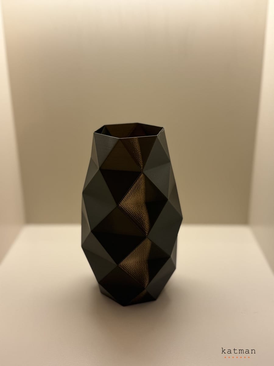 Geometrik Kalemlik - 3D Baskı Dekoratif Ürün Görünüm 2