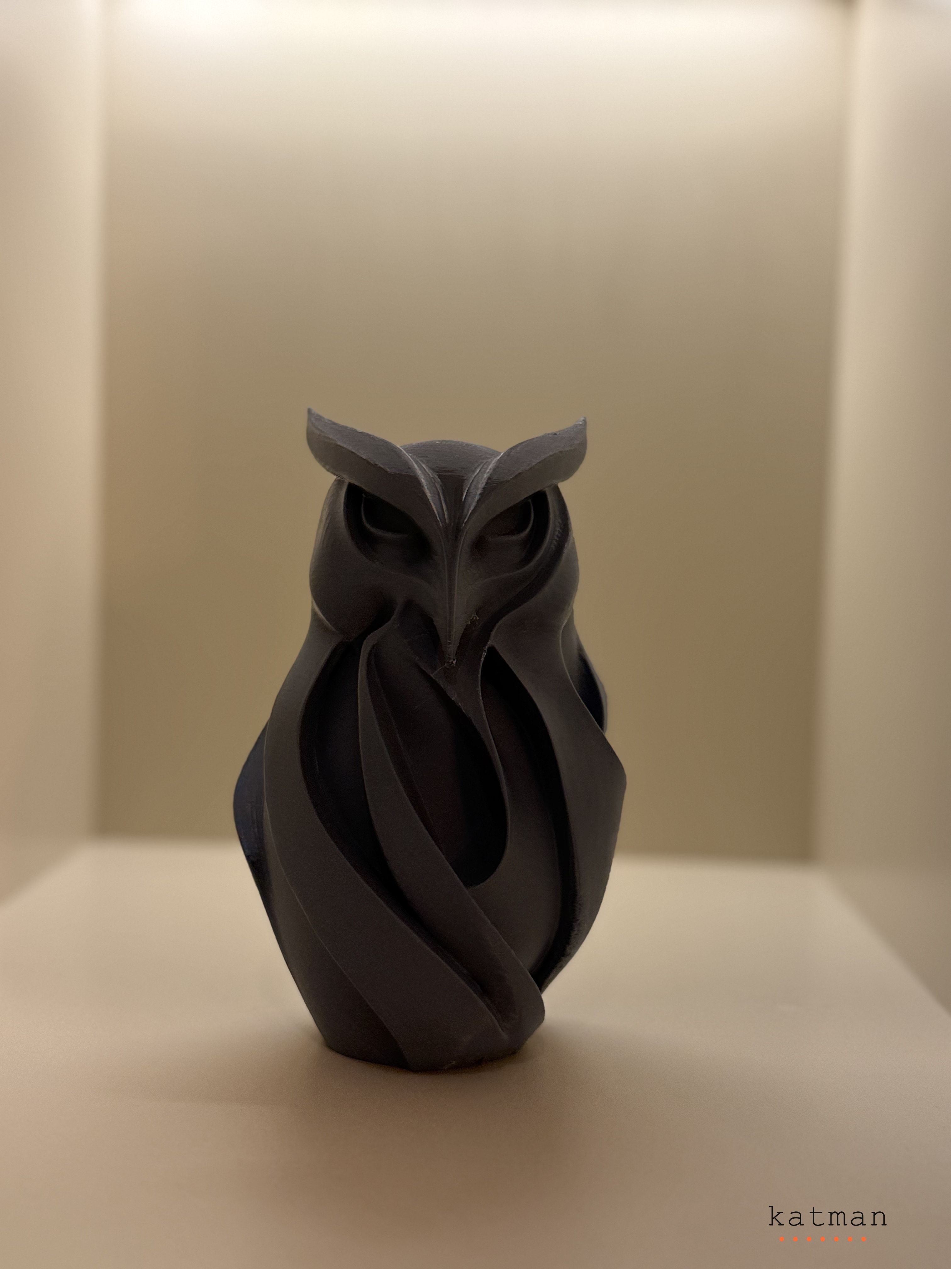 Baykuş Biblo - 3D Baskı Ürün Önizleme